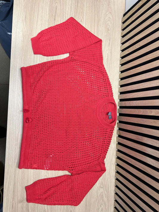 Sweaty Betty red jumper uk size S - TWN Clothing